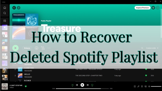 windows 10 spotify restore downloaded songs